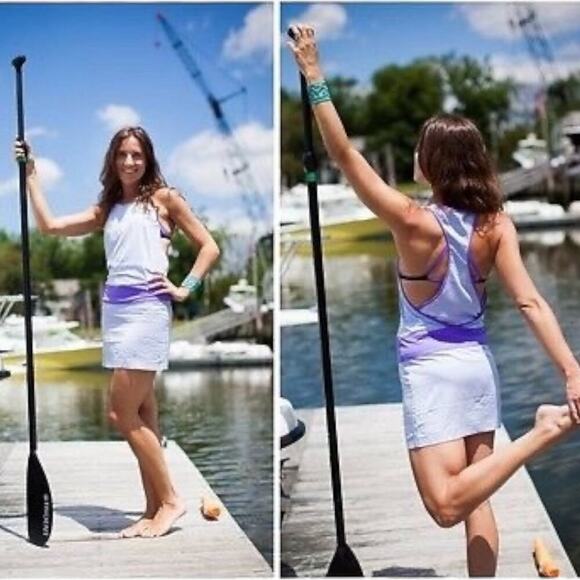 Lululemon Blissed Out Dress Cool Breeze Purple Size 4 Beach Coverup NEW/NWT!! - Picture 3 of 16